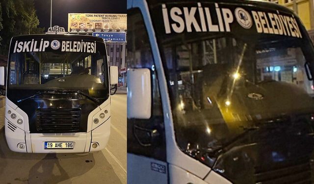 İskilip’te halk otobüsünde yeni dönem başladı