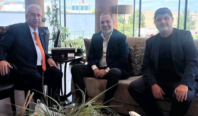 Çorum TSO başkan adayı Gökhan Kerman’dan Ahmet Ahlatcı’ya ziyaret