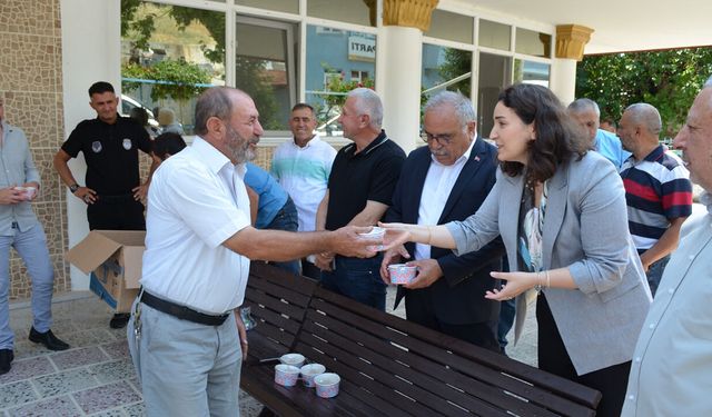 Dodurga’da muharrem ayı dolayısıyla aşure ikramı yapıldı