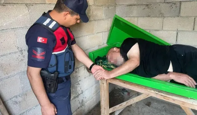Film senaryosu değil gerçek: Günlerdir aranan kişi mezarlık deposundaki tabuttan çıktı
