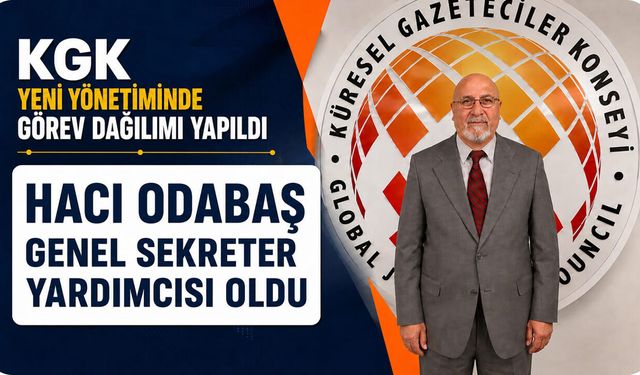 Hacı Odabaş, KGK Genel Sekreter Yardımcılığı görevine seçildi