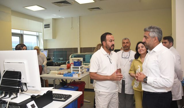 Hastanenin Merkez Laboratuvarı yeni teknolojilerle güçlendirildi