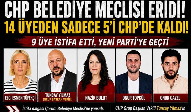 CHP’nin Meclisteki 14 Üyesinden Sadece 5’i Kaldı