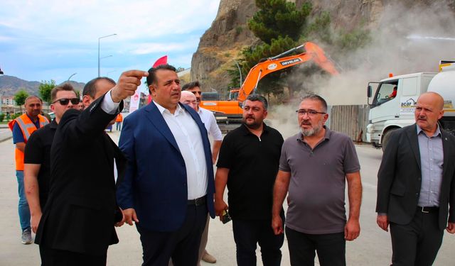Osmancık’ta kentsel dönüşüm için ilk yıkım başladı