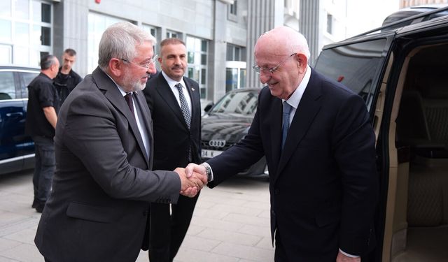 İsmail Kahraman’dan Çorum Belediyesine ziyaret