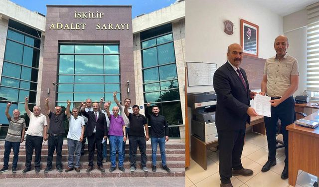 MHP İskilip İlçe Yönetimi mazbatasını aldı, göreve başladı