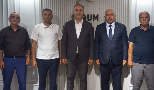 MHP Ortaköy teşkilatından İl Başkanlığı’na ziyaret