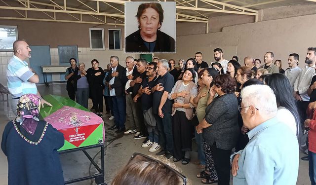 Emekli hemşire Şirin İnce son yolculuğuna uğurlandı
