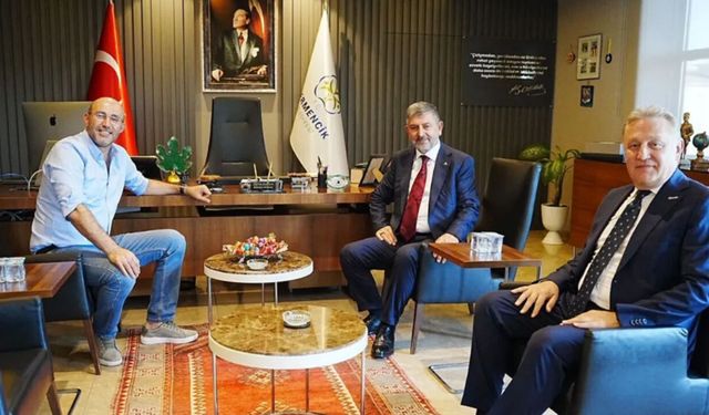 Ahlatcı Holding Germencik’te doğalgaz yatırımlarını görüştü
