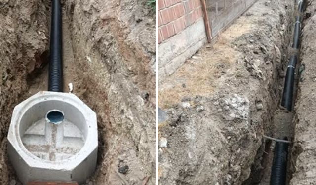 Bayat’ta altyapı çalışmaları sürüyor