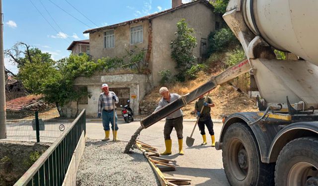İskilip’te üstyapı çalışmaları aralıksız sürüyor