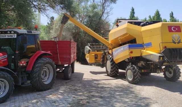 Alaca’da biçerdöver denetimleri sürüyor