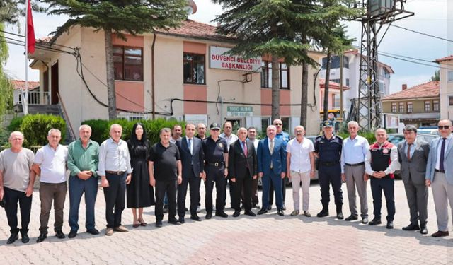 Vali Ali Çalgan’dan Düvenci Beldesi’ne Ziyaret