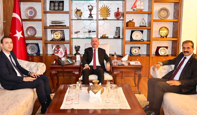 Uğurludağ’ın projeleri Valilikte görüşüldü