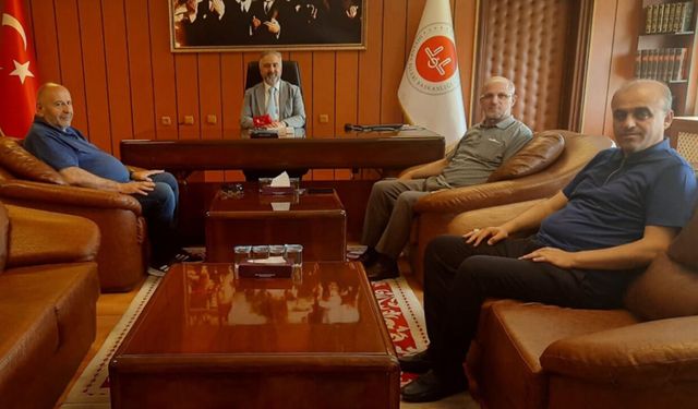 İbrahim Noğman’dan İl Müftüsü Yıldırım’a ziyaret