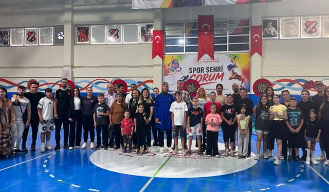 Çorum’da 15 Temmuz anısına dart turnuvası düzenlendi