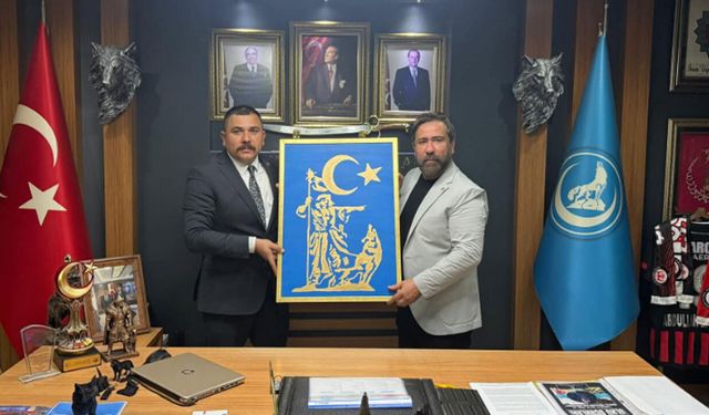 Osman Öztunç’tan Çorum Ülkü Ocakları’na ziyaret