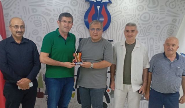 Memur-Sen ve Sağlık-Sen’den Başkan Ünlü’ye ziyaret