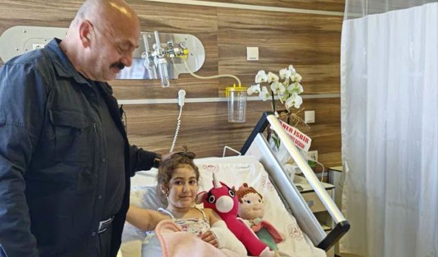 Başkan İsbir’in torunu Elif ameliyat oldu