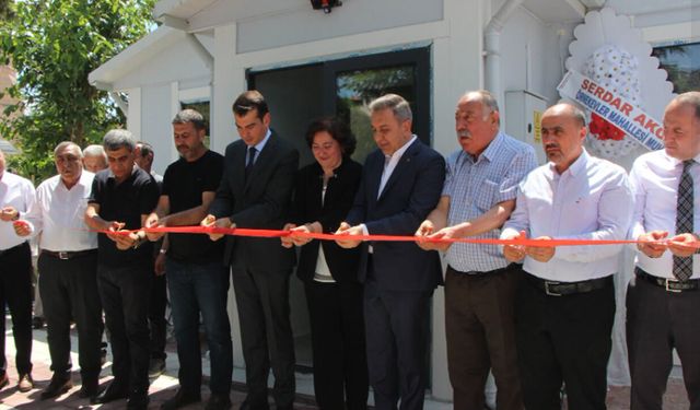 Bahçelievler Mahallesi Muhtarlık Binası hizmete açıldı