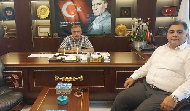 ÇESOB Başkanı Gür’e hayırlı olsun ziyareti