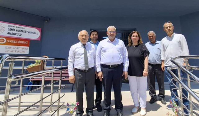 İl Milli Eğitim Müdürü Cemil Çağlar’dan Sungurlu’da okul incelemesi