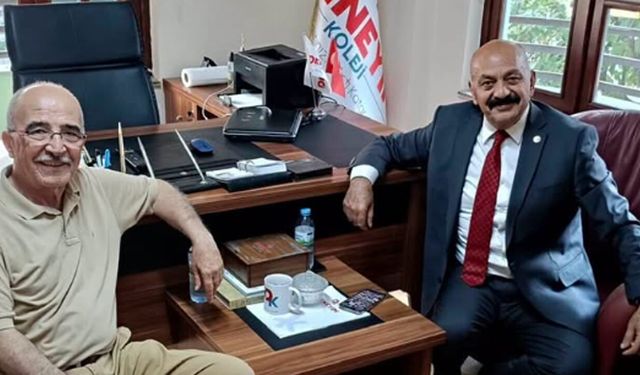 Başkan İsbir’den Mustafa Şimşek’e ziyaret