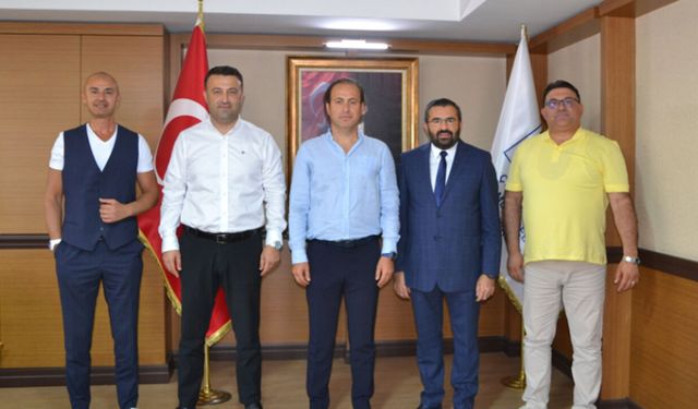 İş dünyası temsilcilerinden Ceyhan Baran’a ziyaret