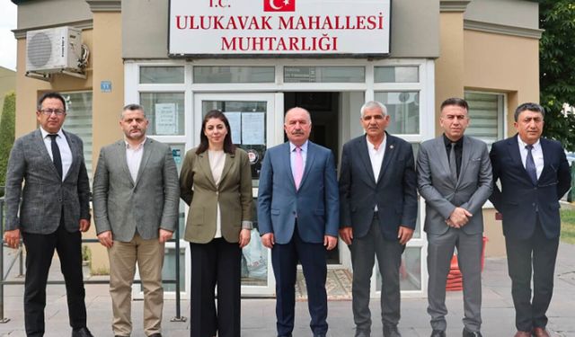 Vali Ali Çalgan’dan Ulukavak Mahalle Muhtarlığına ziyaret