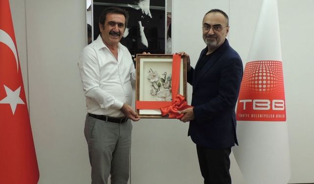 Başkan Aylar’dan TBB’ye Mecitözü ziyareti