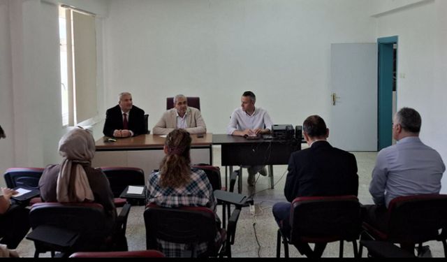 Dodurga’da okul müdürleriyle değerlendirme toplantısı