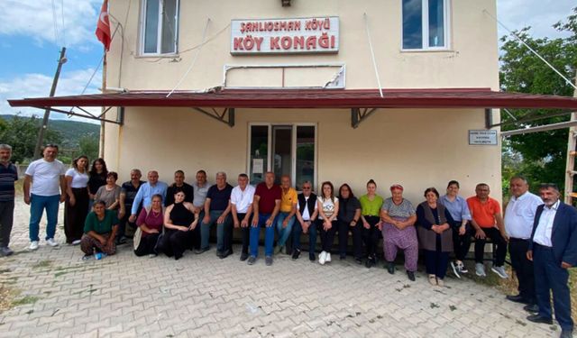 CHP Heyeti Şanlıosman Köyü’ne ziyaret