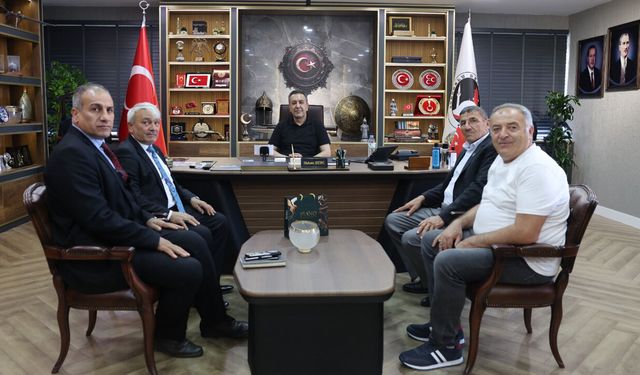 Başkan Muhsin Dere’ye Sivil Toplum Temsilcilerinden Ziyaret