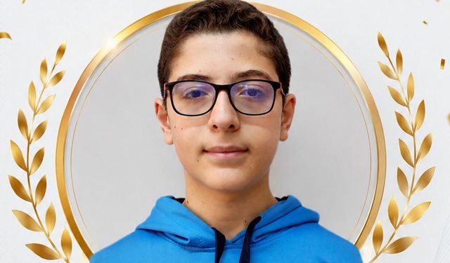 Çorumlu Bertuğ Yelmenoğlu LGS'de Türkiye birincisi oldu