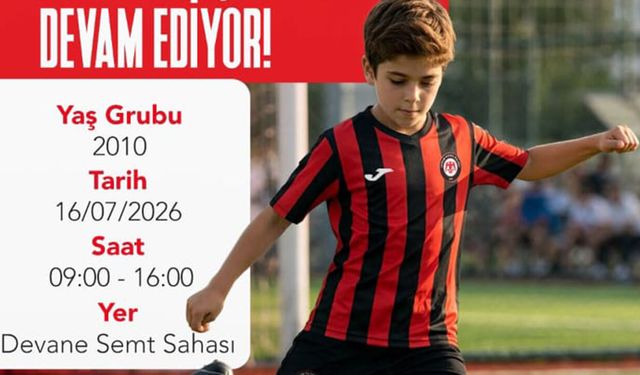 Ön kayıtlar başladı: Arca Çorum FK altyapı seçmeleri için geri sayım!