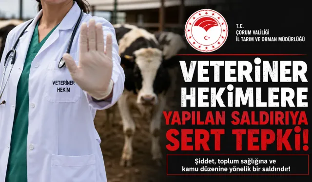 Veteriner Hekimlere Yapılan Saldırıya Sert Tepki