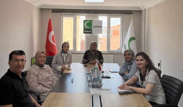 Çorum’da Ağustos ayı YEDAM-Şube toplantısı yapıldı