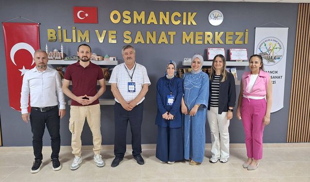 Osmancık BİLSEM öğretmenlerine başarı belgesi