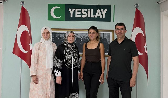 English Time’dan Yeşilay Çorum’a ziyaret