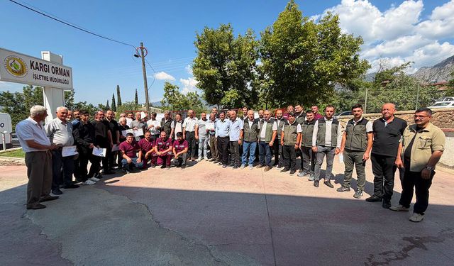 Çorum'da orman köylüsüne 4,5 milyon TL’lik destek