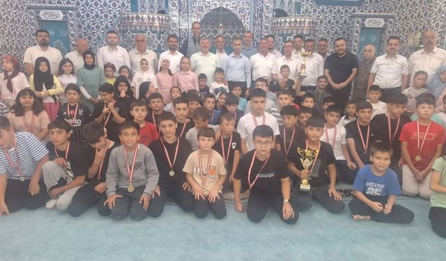 Osmancık’ta Yaz Kur’an Kurslarına coşkulu final