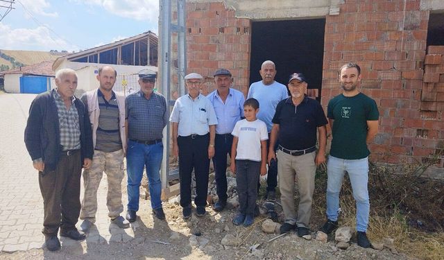 Devletoğlan Köyü’ne geçmiş olsun ziyareti