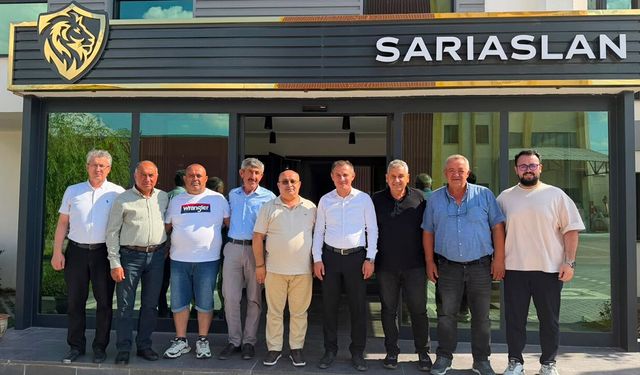 Çorum DSYB’den Sarıaslan ailesine taziye ziyareti