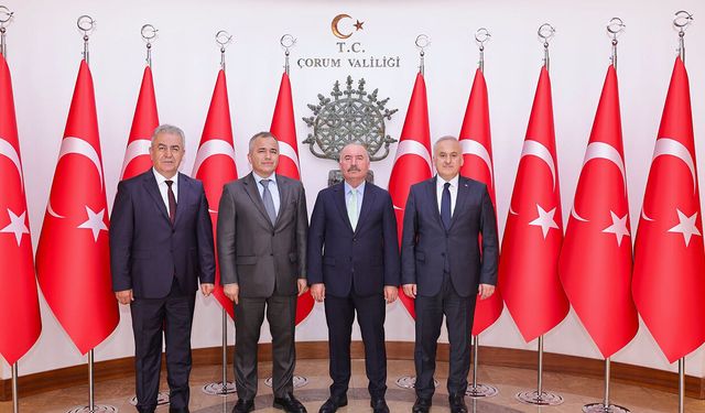 Göç İdaresi heyetinden Vali Çalgan’a ziyaret