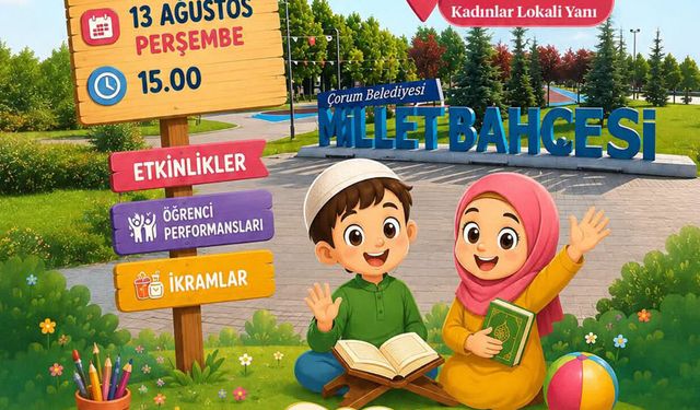 Yaz Kur’an Kursları için kapanış programı düzenlenecek