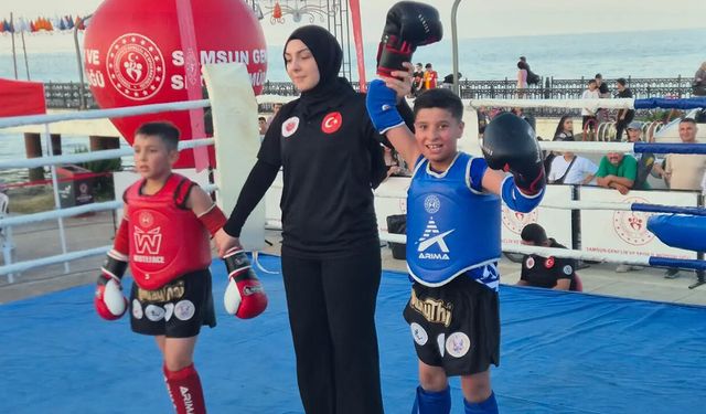 Alacalı sporcular Samsun’da kürsüyü boş bırakmadı