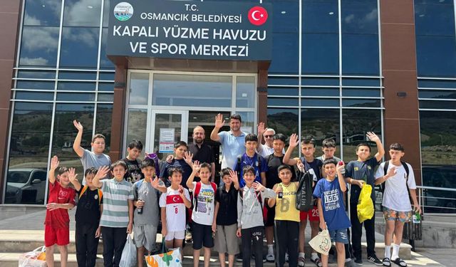 Öğrenciler Osmancık Belediyesi’nin tesislerinde ağırlandı