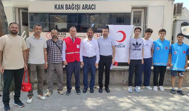 Osmancık’ta kan bağışı kampanyasına yoğun ilgi oldu