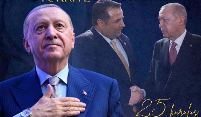 Oğuzhan Kaya, AK Parti’nin 25. kuruluş yıl dönümünü kutladı
