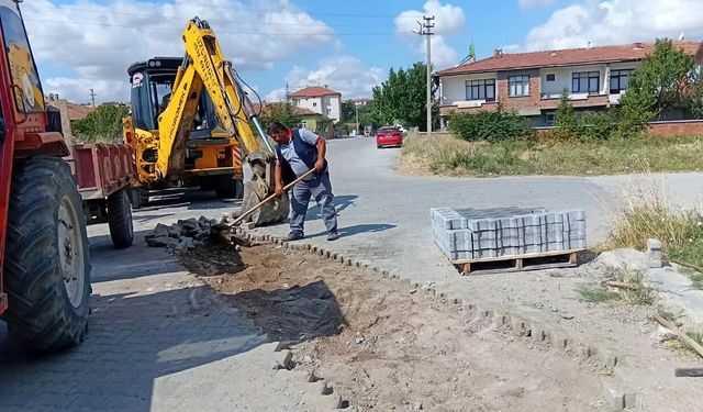 Sungurlu’da birçok noktada çalışma sürüyor